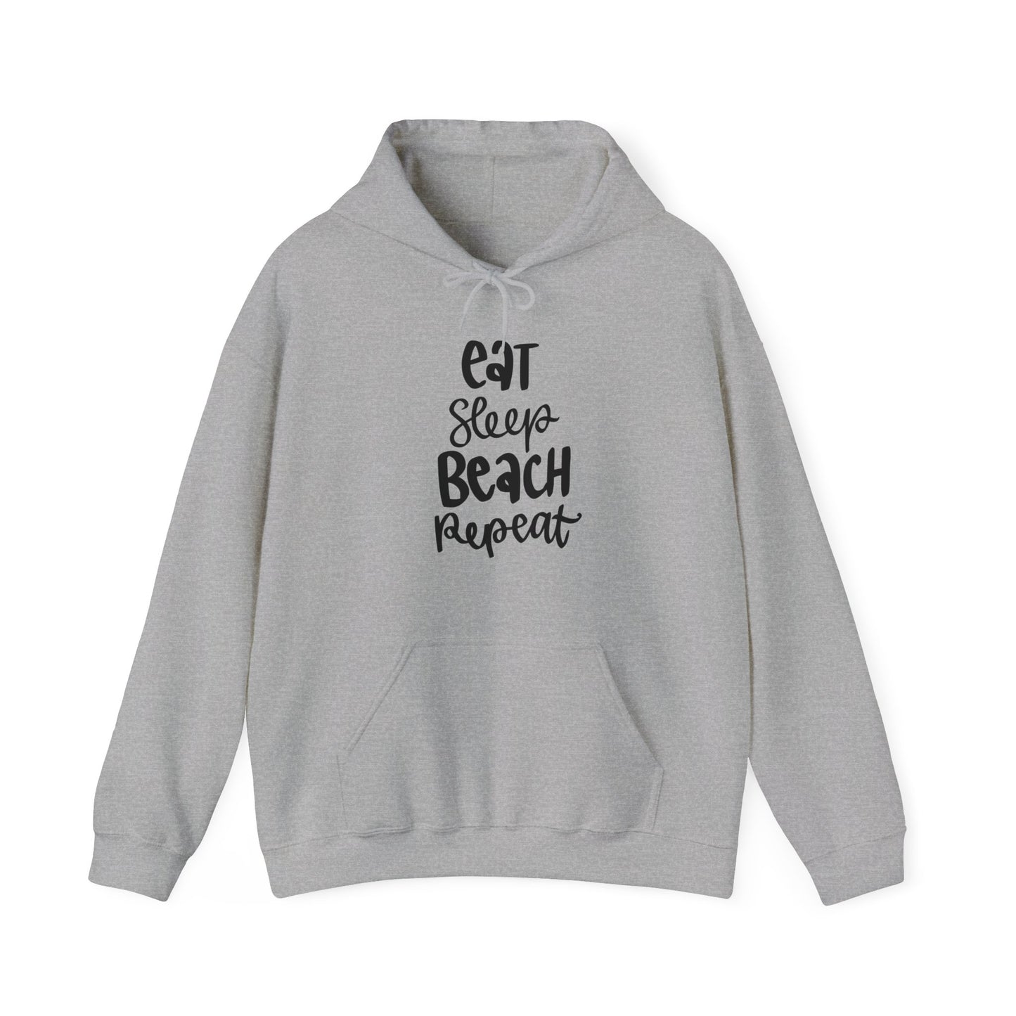 Unisex Heavy Blend Hooded Sweatshirt - Eat, Sleep, Beach, Repeat