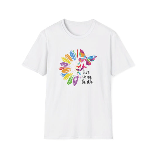 Live Your Truth - Unisex Softstyle T-Shirt