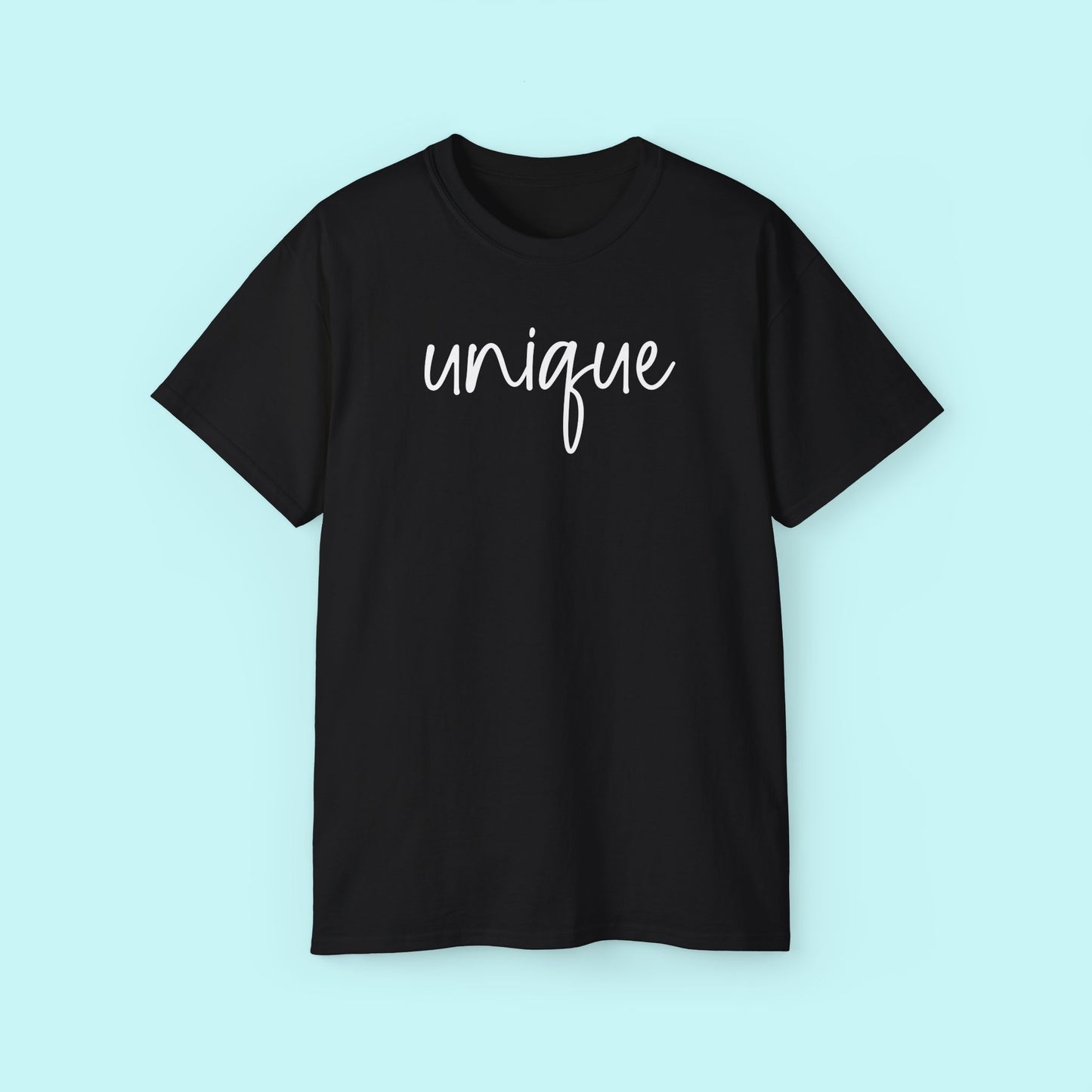 “Unique” Motivational Tee - Strength & Mental Health Awareness Short Sleeve Shirt