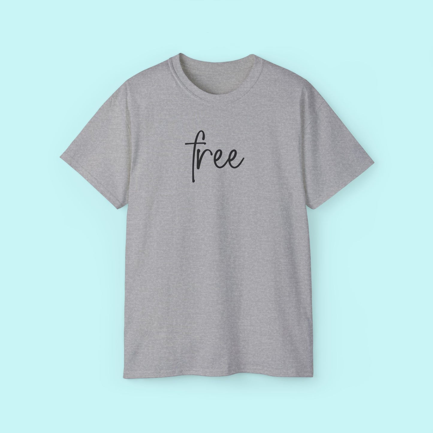 “Free” Empowerment Tee - Strength & Mental Health Awareness Short Sleeve Shirt