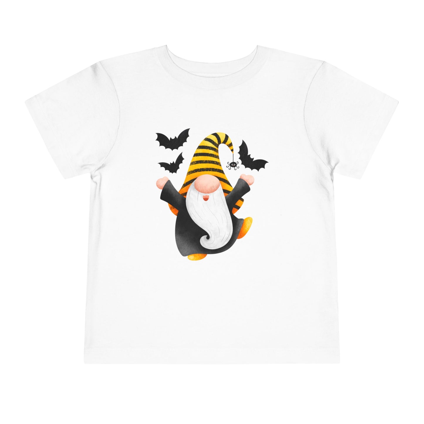 Halloween - Gnomes - Spider - Bats - Toddler Short Sleeve Tee