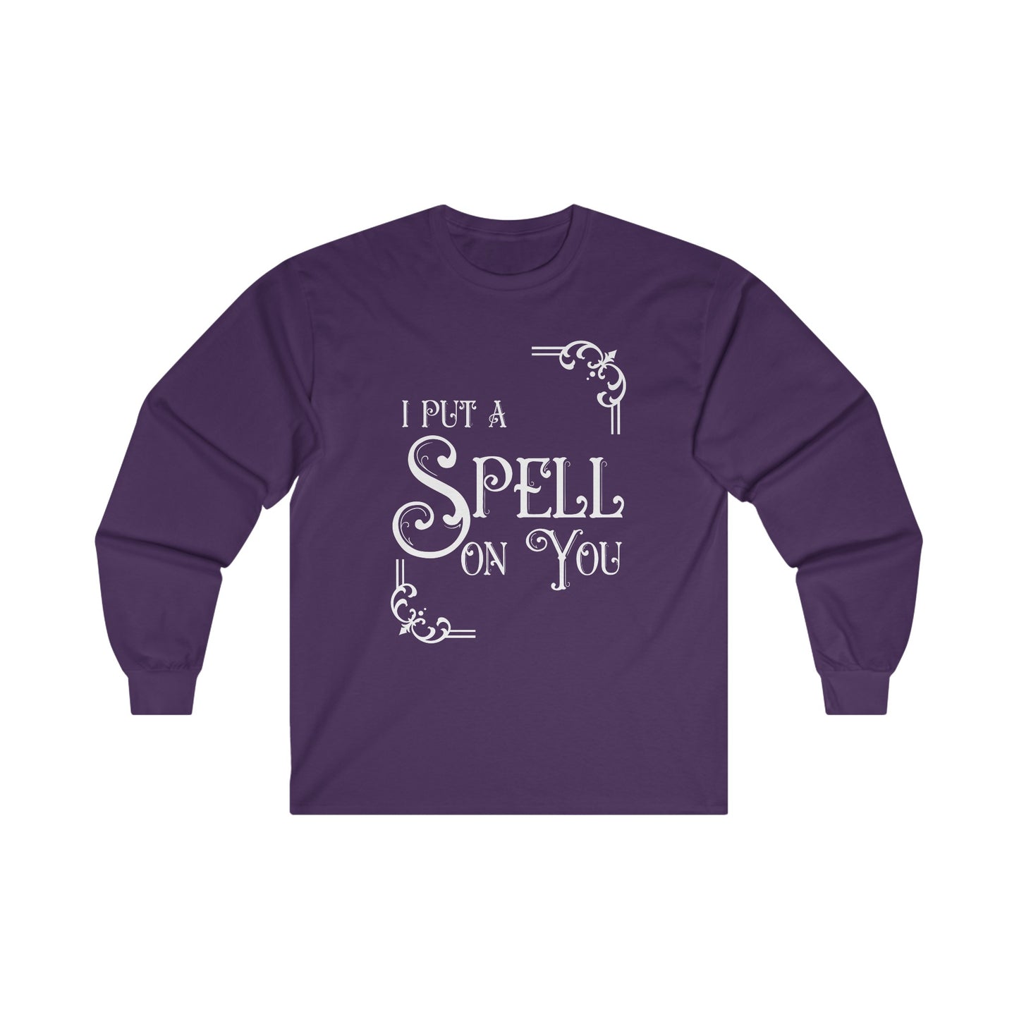 Halloween - I Put a Spell on You - Witches - Trick or Treat - Mystical - Vintage - Ultra Cotton Long Sleeve Tee