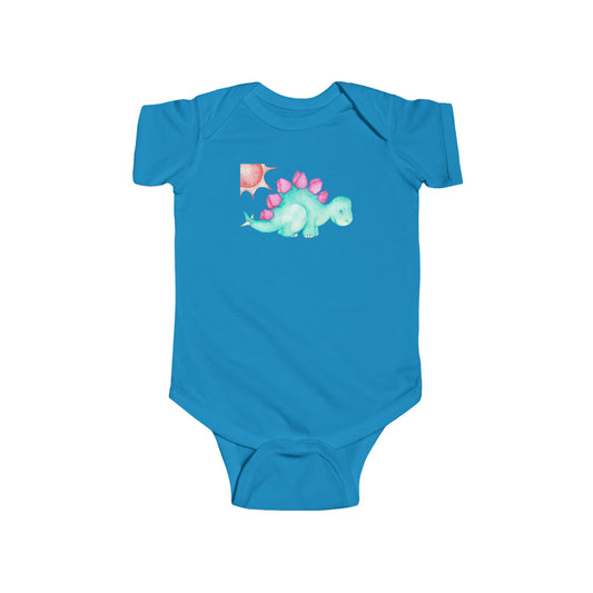 Stegosaurus Dinosaur - Infant Fine Jersey Bodysuit