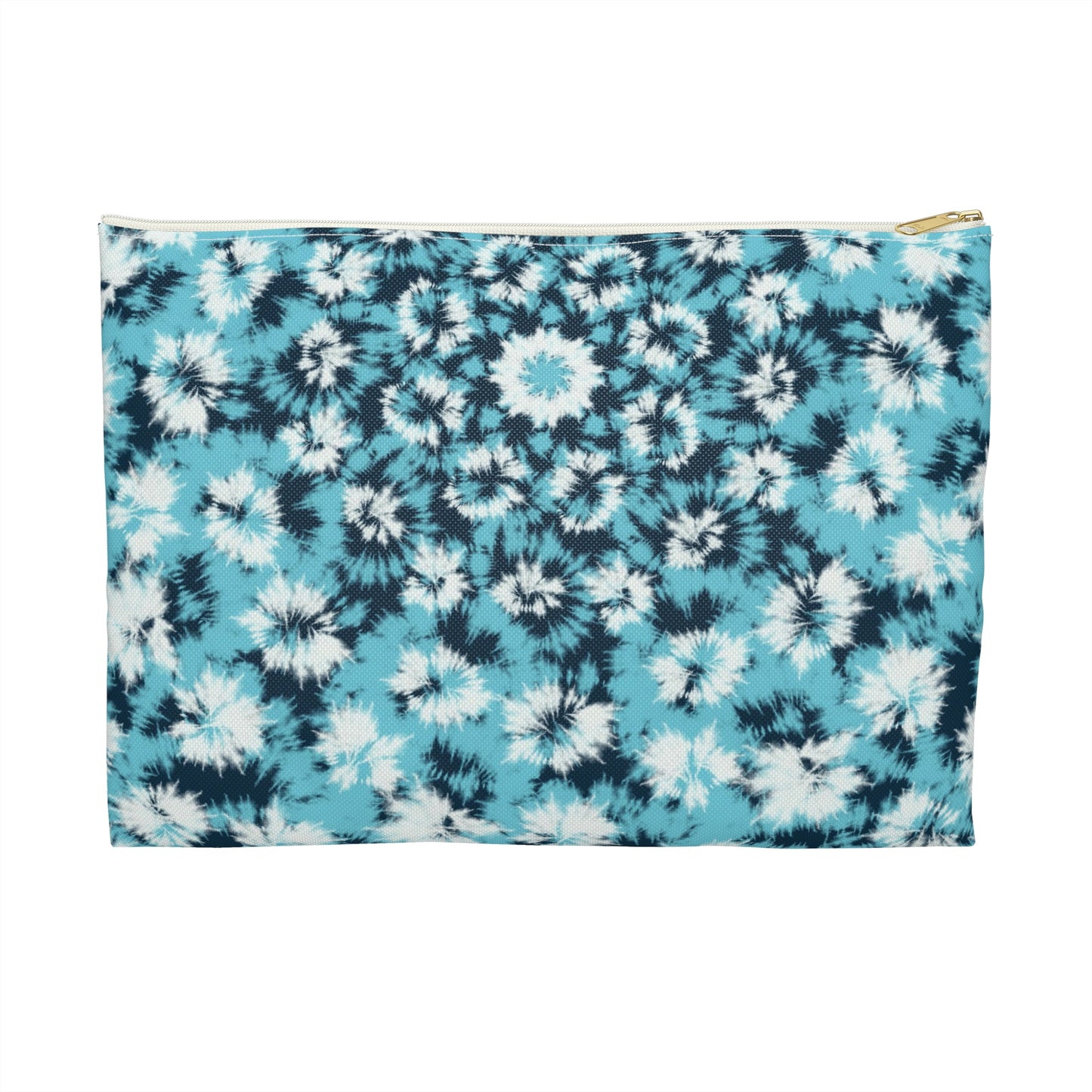 Blue Tie Dye - Accessory Pouch / Makeup Case / Travel Pouch / Pencil case / Art Case
