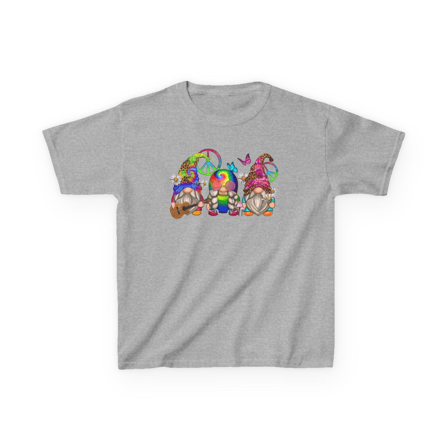 Hippie Gnomes - Kids Heavy Cotton Tee