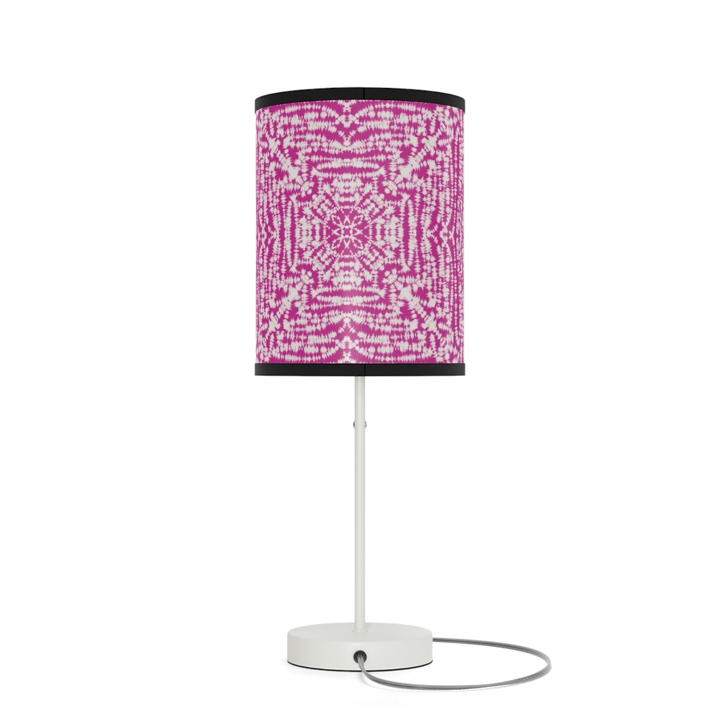 Batik - Pink - Abstract Rainbow - Lamp on a Stand, US|CA plug