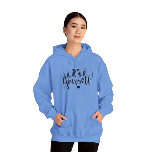 Unisex Heavy Blend Hooded Sweatshirt - Love Yourself