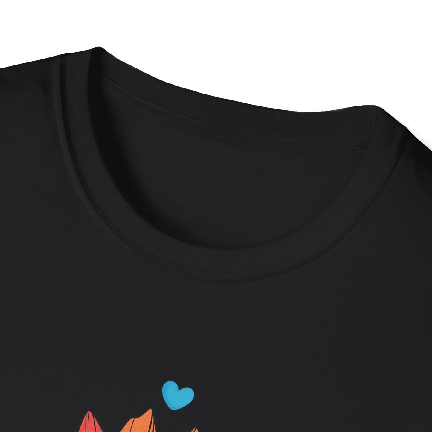Love is Love - Rainbow Flower - LGBT - Pride - Rainbow - Unisex Softstyle T-Shirt