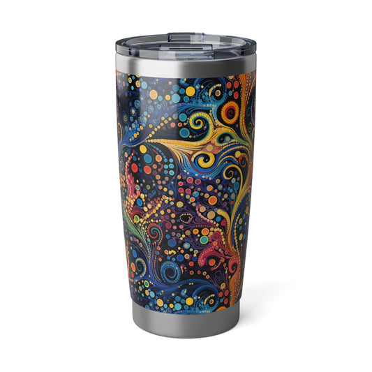 Colorful Psychedelic Swirls 1.12 - Vagabond 20oz Tumbler - Stainless Steel - Double Wall