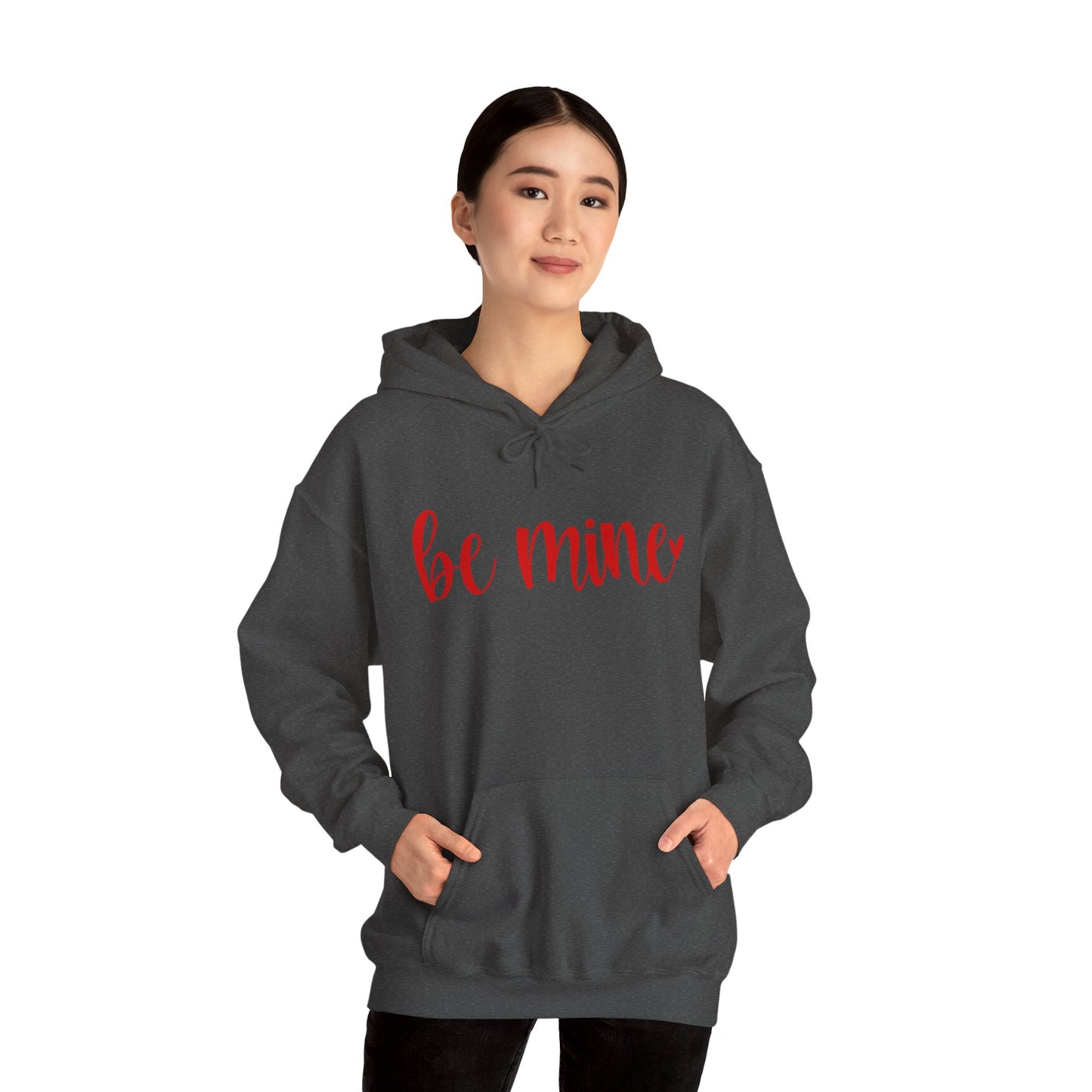 Be Mine - Heart - Unisex Heavy Blend™ Hooded Sweatshirt
