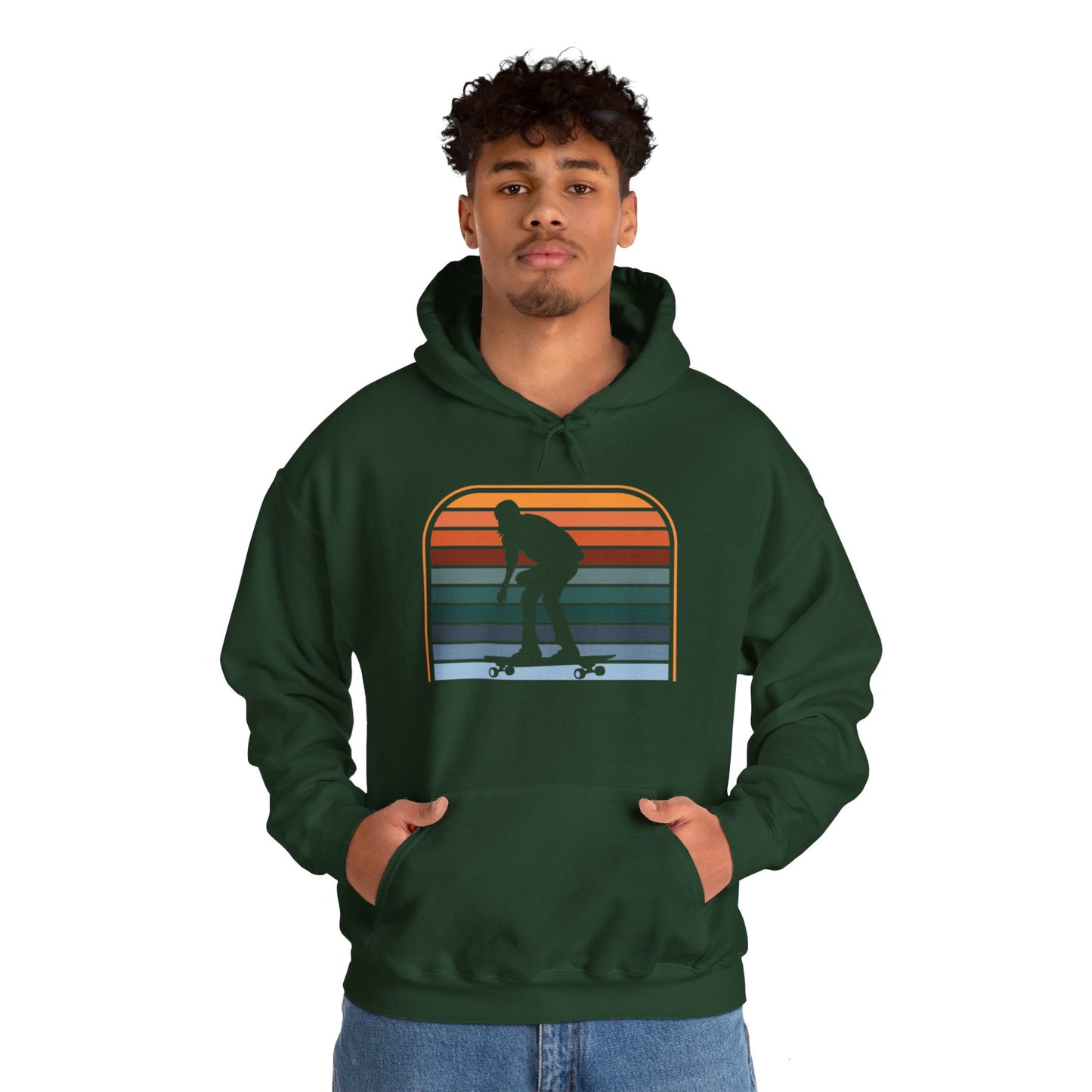 Unisex Heavy Blend Hooded Sweatshirt - Skateboarding