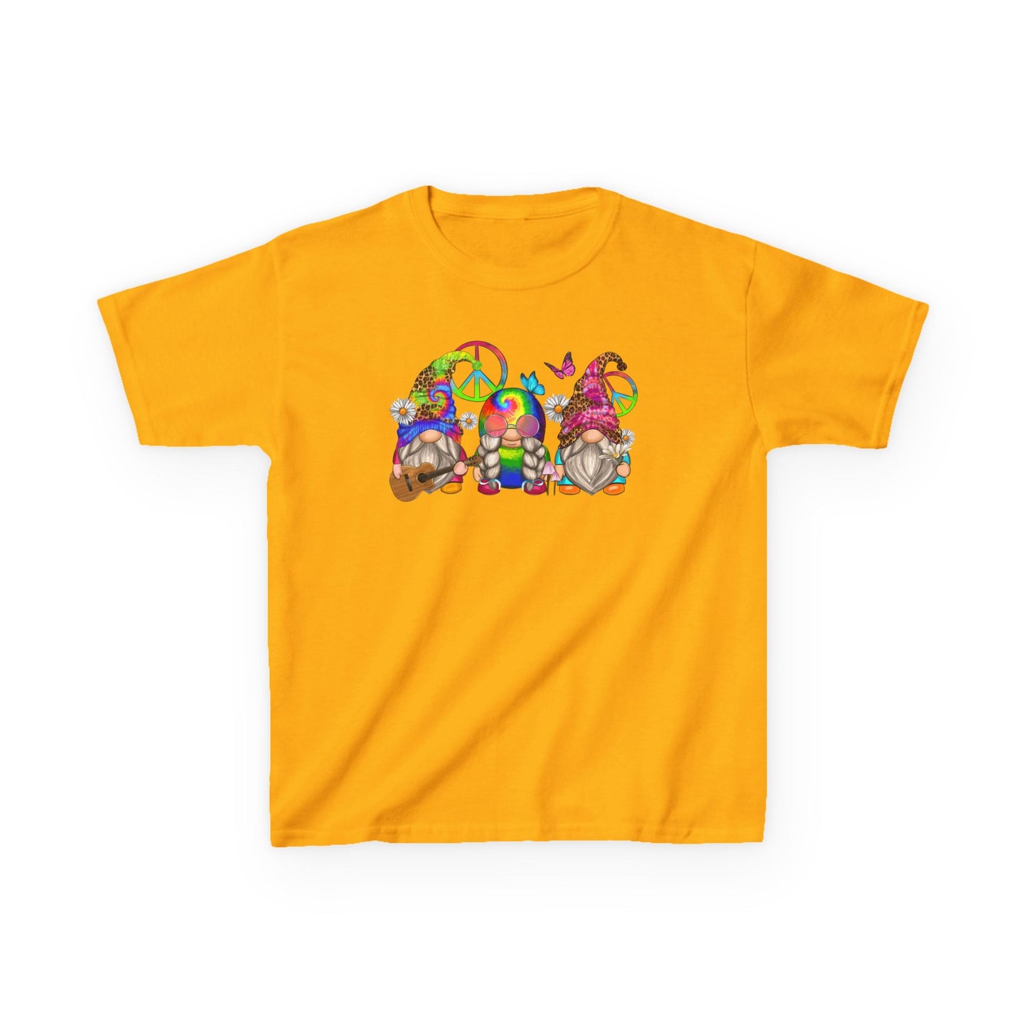 Hippie Gnomes - Kids Heavy Cotton Tee