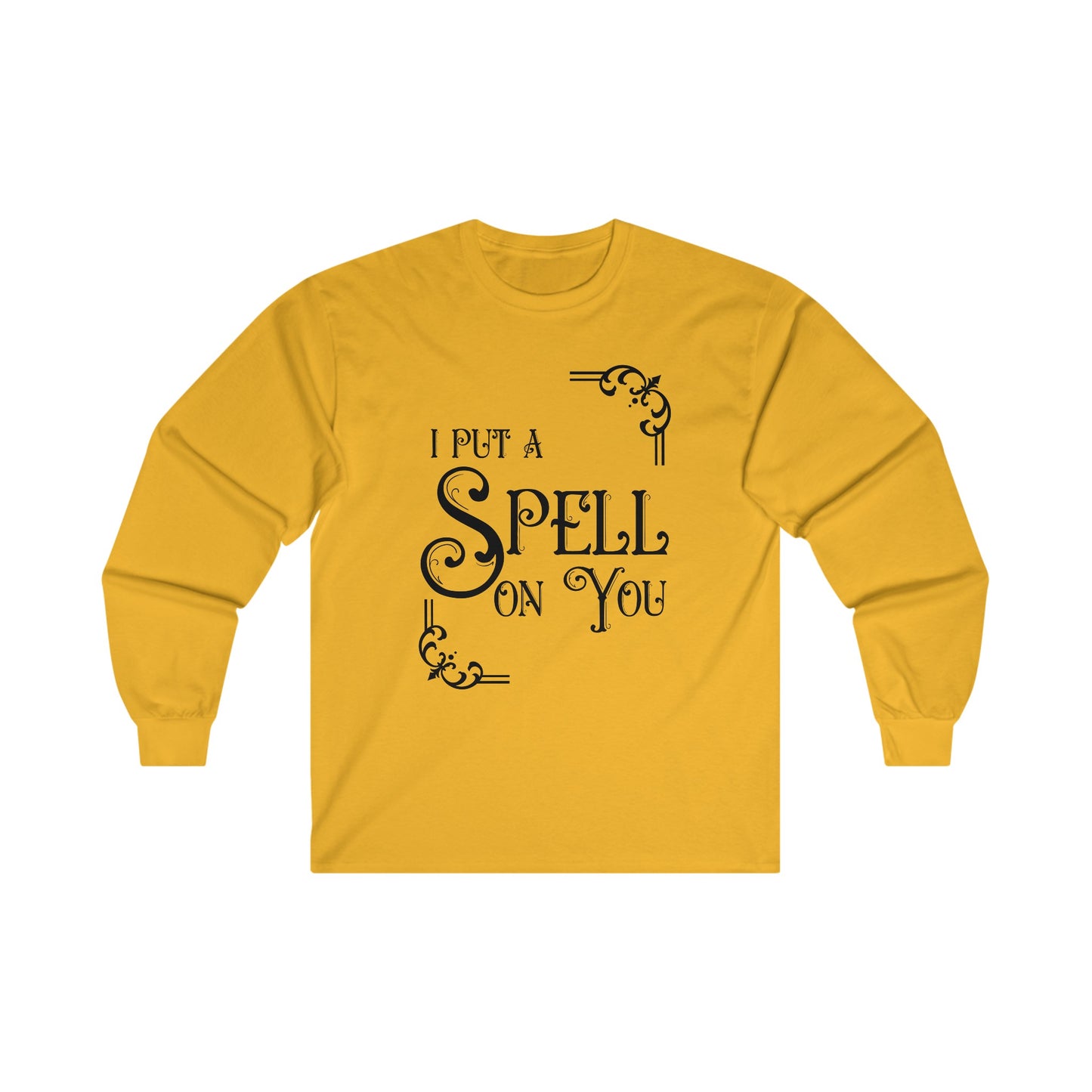 Halloween - I Put a Spell on You - Witches - Trick or Treat - Mystical - Vintage - Ultra Cotton Long Sleeve Tee