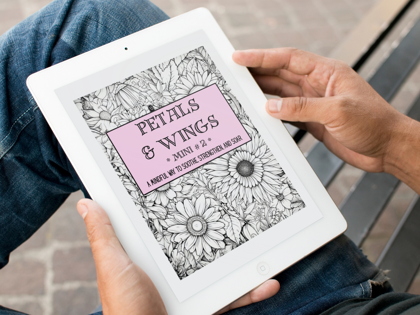Petals & Wings - Mini 2 - A Mindful Way to Soothe, Strengthen, and Soar - Coloring Book - Digital Download