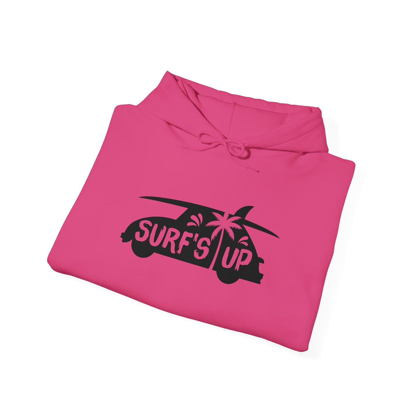 Unisex Heavy Blend Hooded Sweatshirt - Surf's Up Silhouette