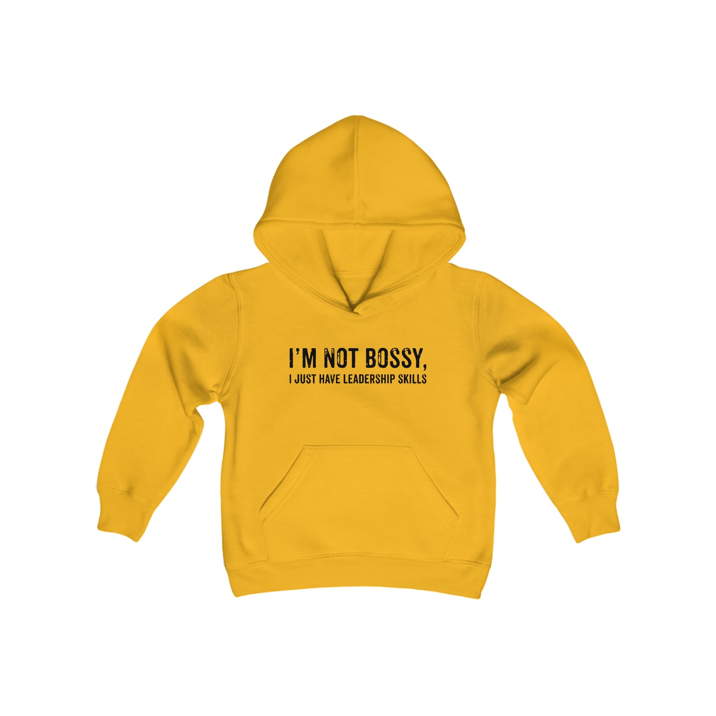 I'm Not Bossy I Just Have Leadership Skills - Youth Heavy Blend Hooded Sweatshirt