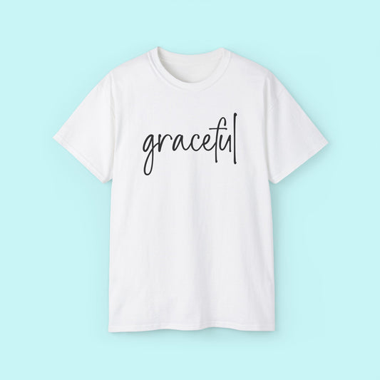 “Graceful” Empowerment Tee - Strength & Mental Health Awareness Short Sleeve Shirt