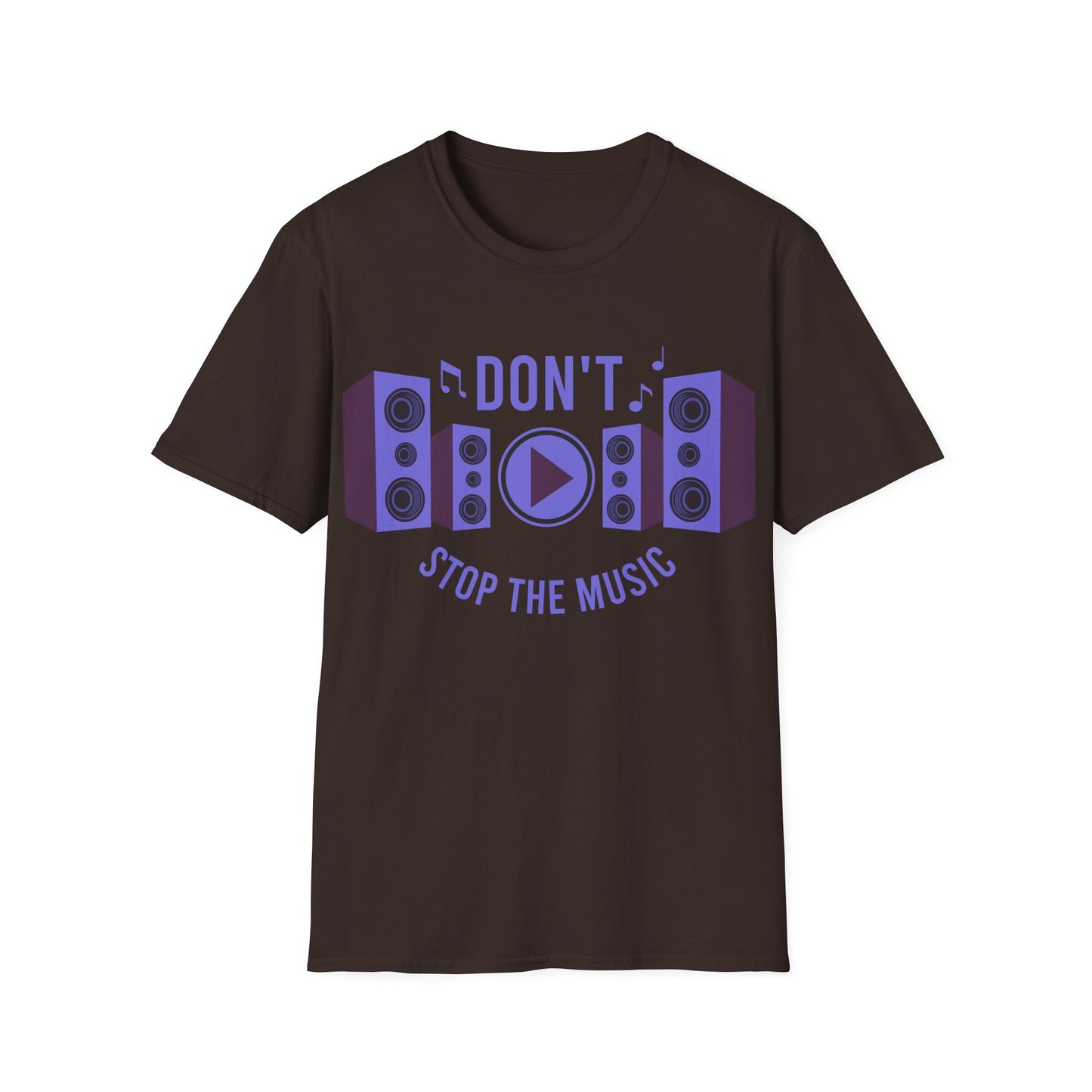 Don't Stop the Music - Unisex Softstyle T-Shirt
