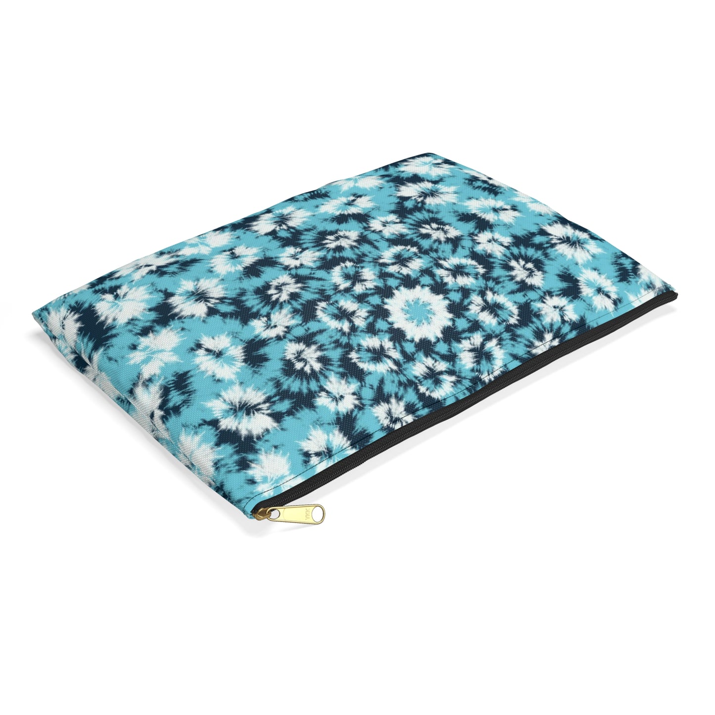 Blue Tie Dye - Accessory Pouch / Makeup Case / Travel Pouch / Pencil case / Art Case