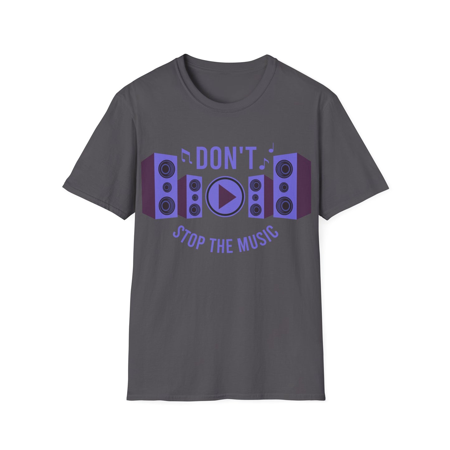 Don't Stop the Music - Unisex Softstyle T-Shirt