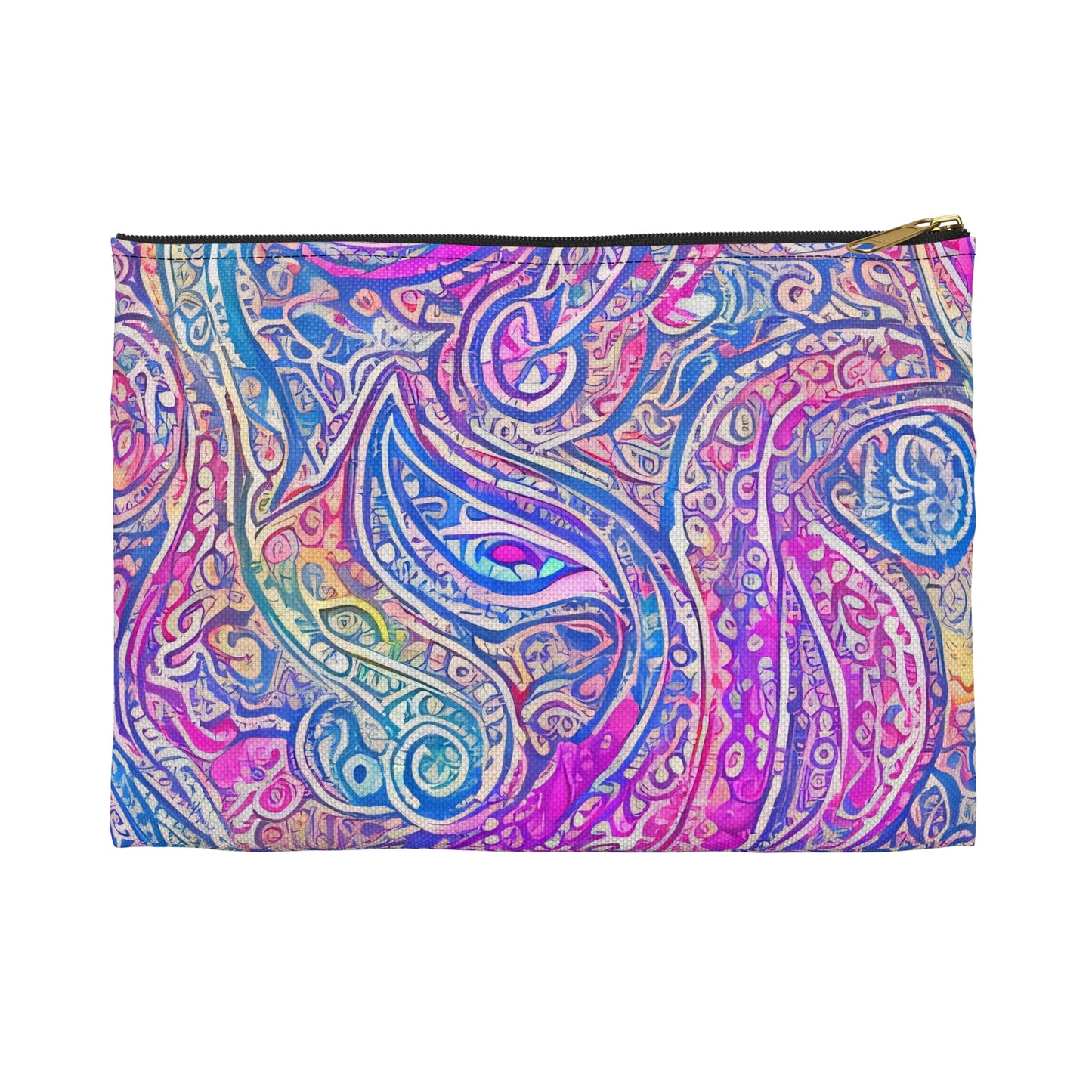 Multicolor Abstract -  Accessory Pouch / Makeup Case / Travel Pouch / Pencil Case / Art Case