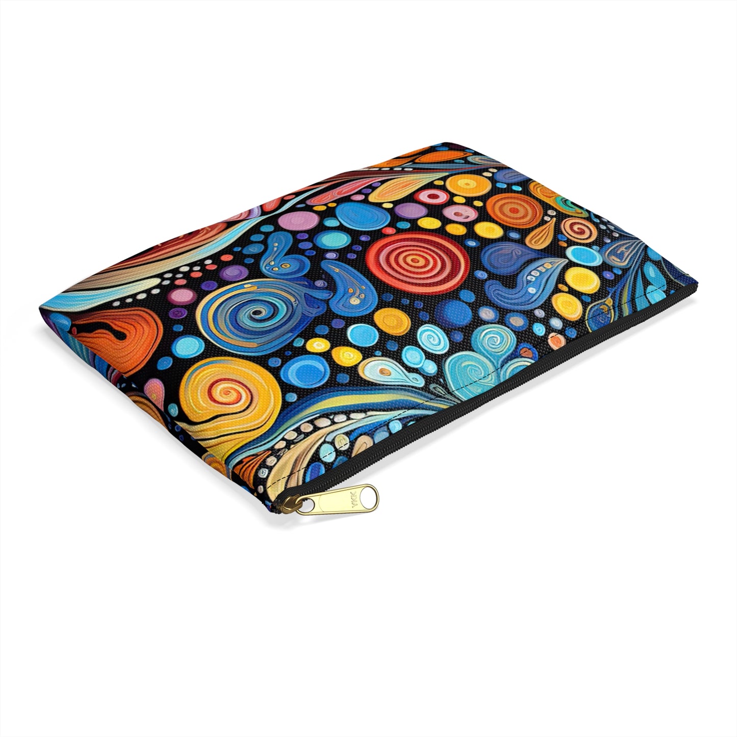 Amazing Colorful Psychedelic Swirls 1.6 - Accessory Pouch / Makeup Case / Travel Pouch / Pencil Case / Art Case