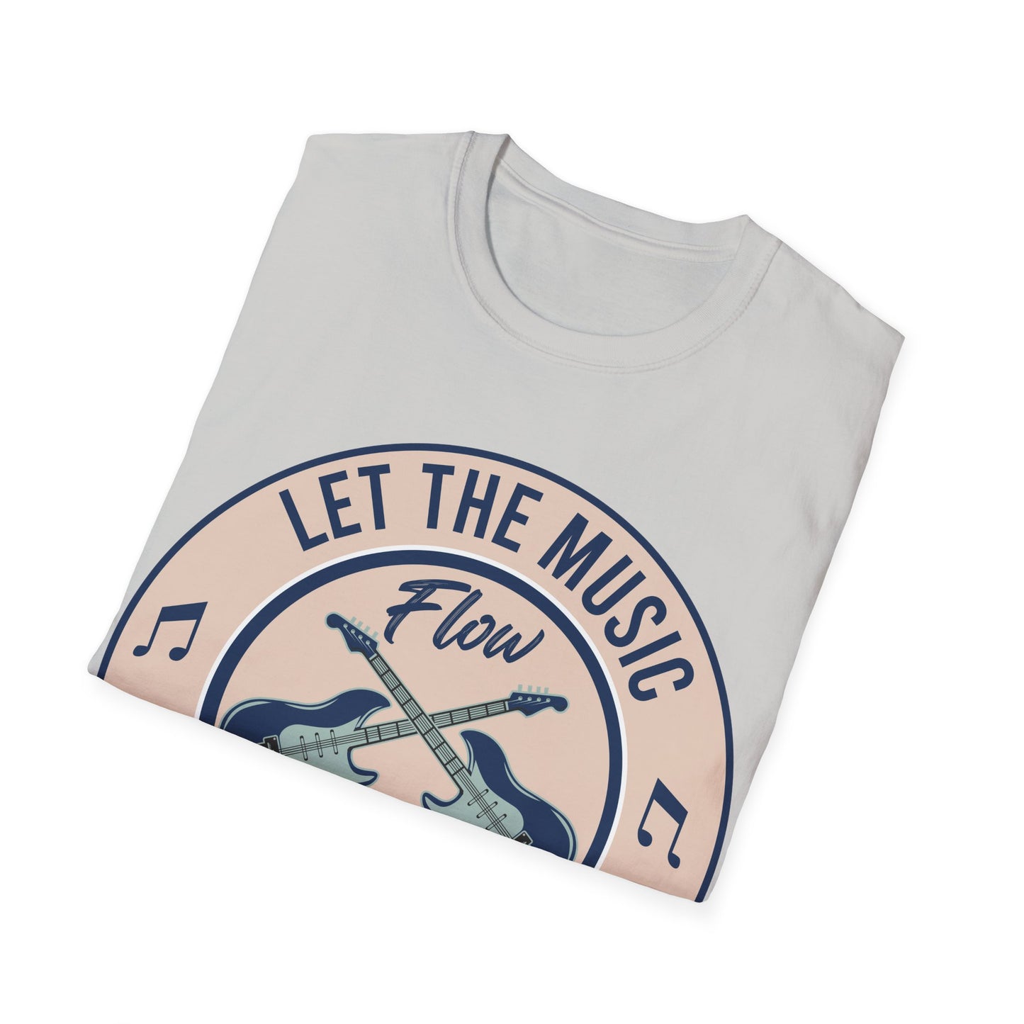 Let the Music Flow and Enrich Your Soul - Unisex Softstyle T-Shirt