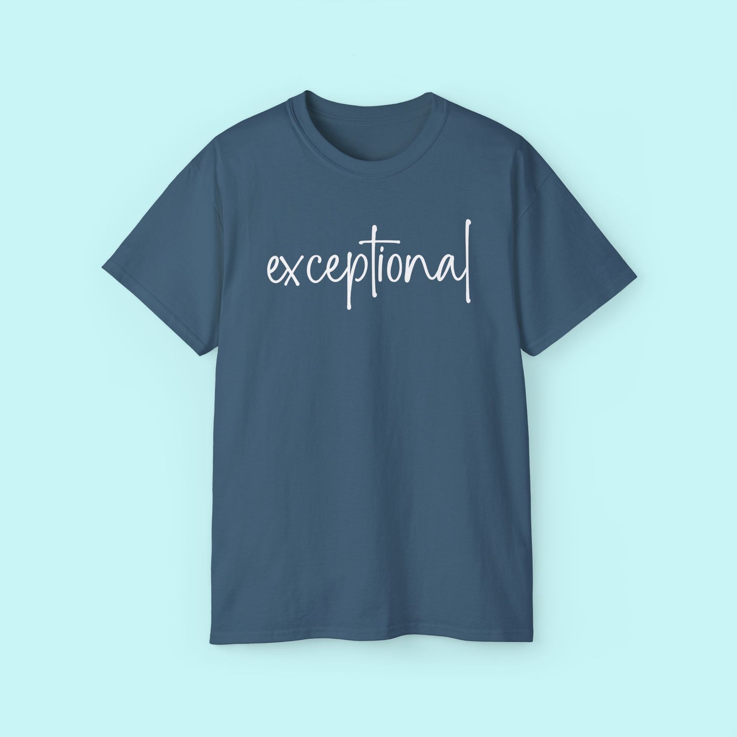 “Exceptional” Empowerment Tee - Strength & Mental Health Awareness Short Sleeve Shirt