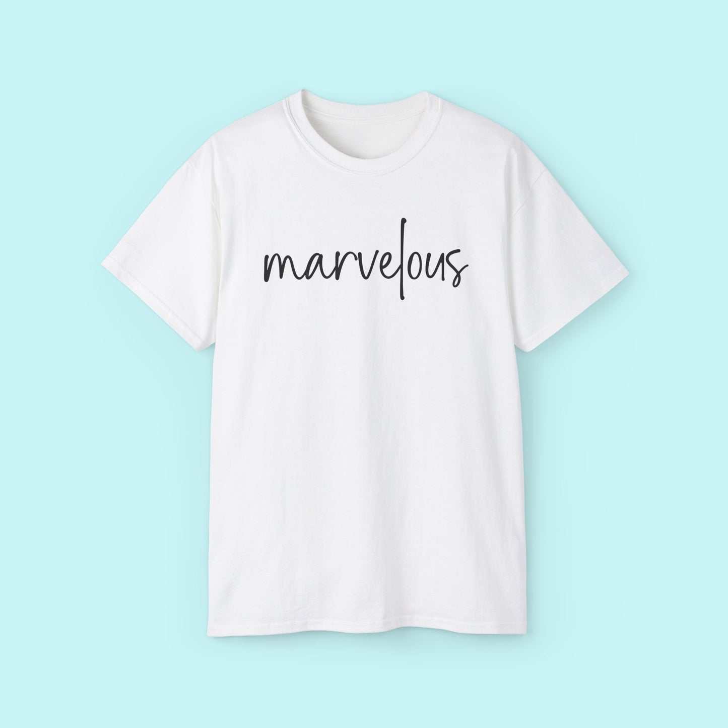 “Marvelous” Empowerment Tee - Strength & Mental Health Awareness Short Sleeve Shirt