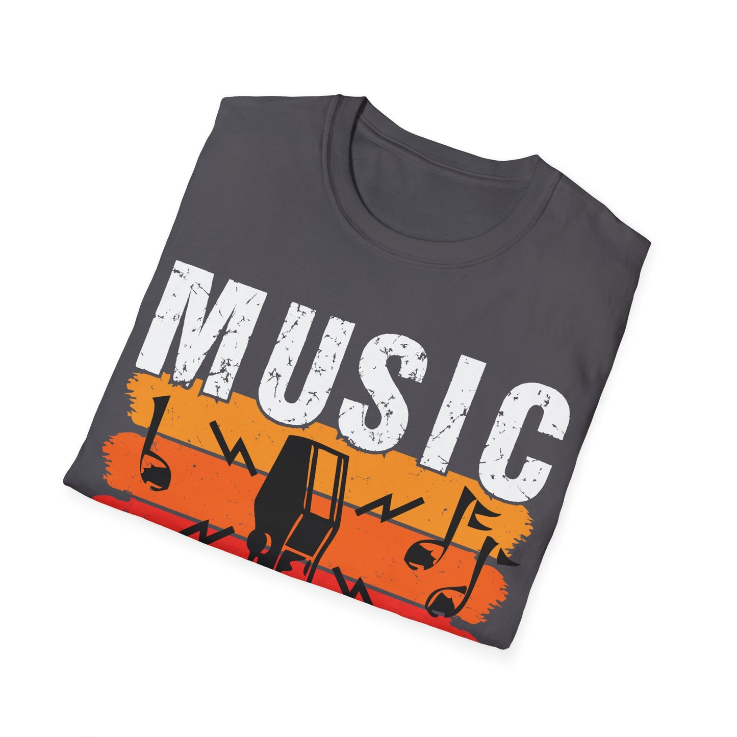 Music Can Change the World - Unisex Softstyle T-Shirt