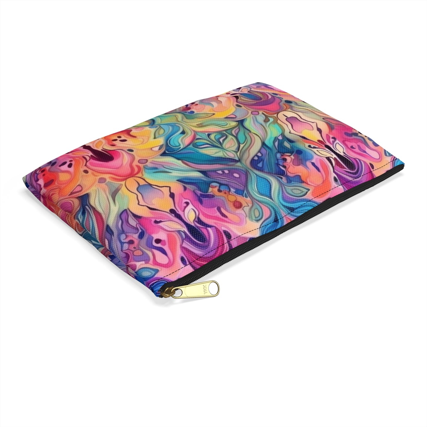 Beautiful Watercolor Multicolor - Accessory Pouch / Makeup Case / Travel Pouch / Pencil case / Art Case