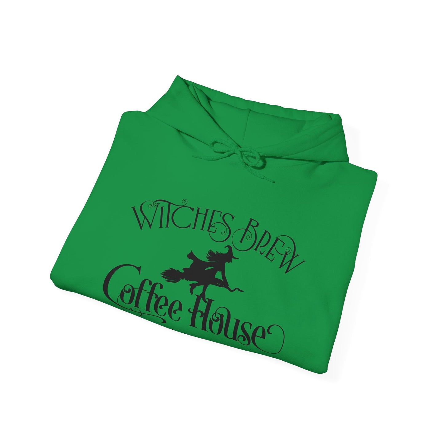 Halloween - Witches Brew Coffee House - Stop in for a Spell - Trick or Treat - Mystical - Vintage - Unisex Heavy Blend™ Hooded Sweatshirt