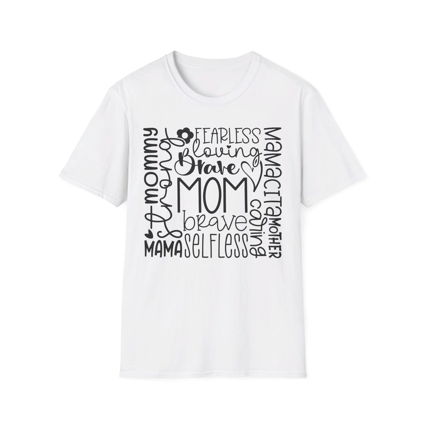 Mom Qualities Subway - Best Mom - Celebrate Mom - Strong Woman - Mom Humor - Unisex Softstyle T-Shirt