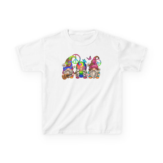 Hippie Gnomes - Kids Heavy Cotton Tee