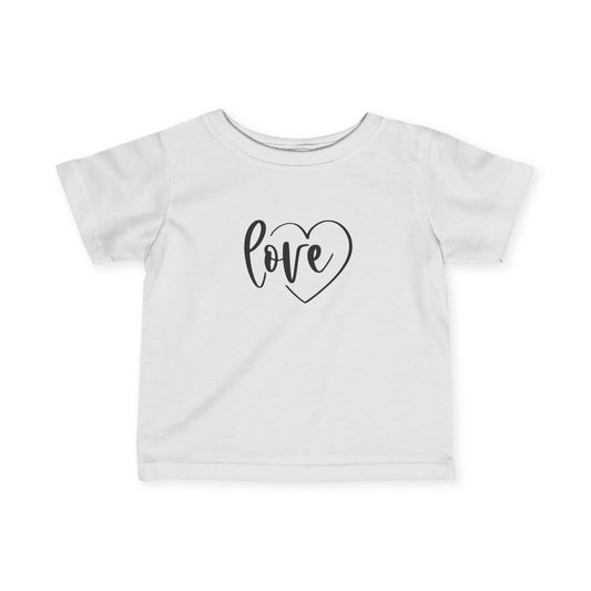 Love Heart - Infant Fine Jersey Tee