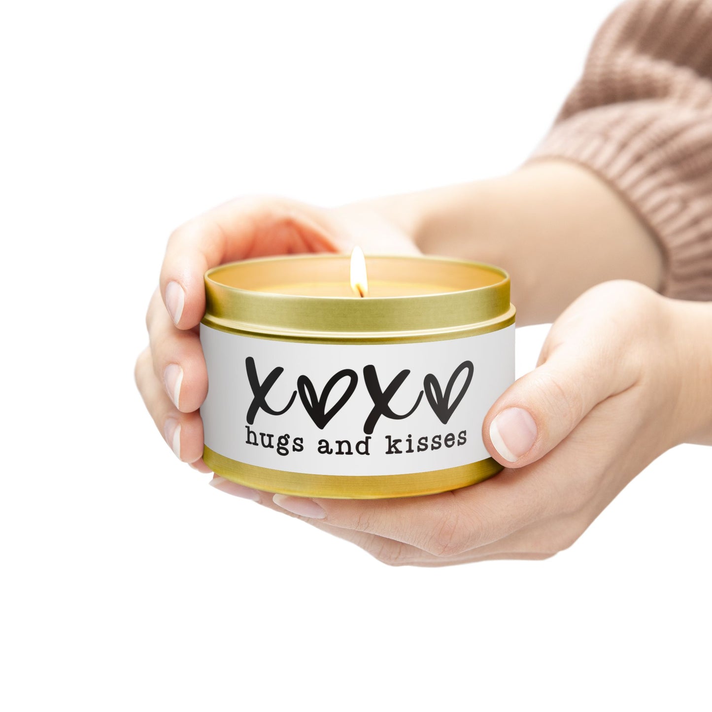 XOXO - Hugs and Kisses - Inspirational - Mindfulness & Self-Care - Scented Tin Candle