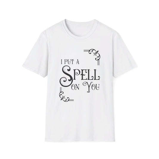 Halloween - I Put a Spell on You - Witches - Trick or Treat - Mystical - Vintage - Unisex Softstyle T-Shirt