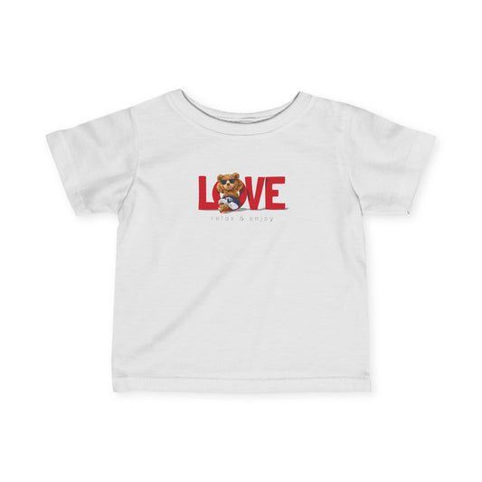 LOVE Bear - Infant Fine Jersey Tee