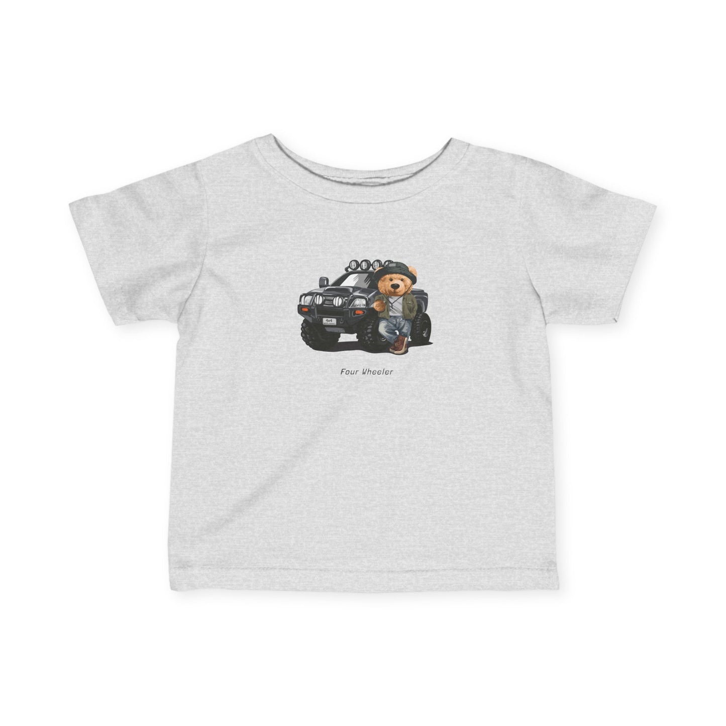 Monster Truck Bear - Infant Fine Jersey Tee