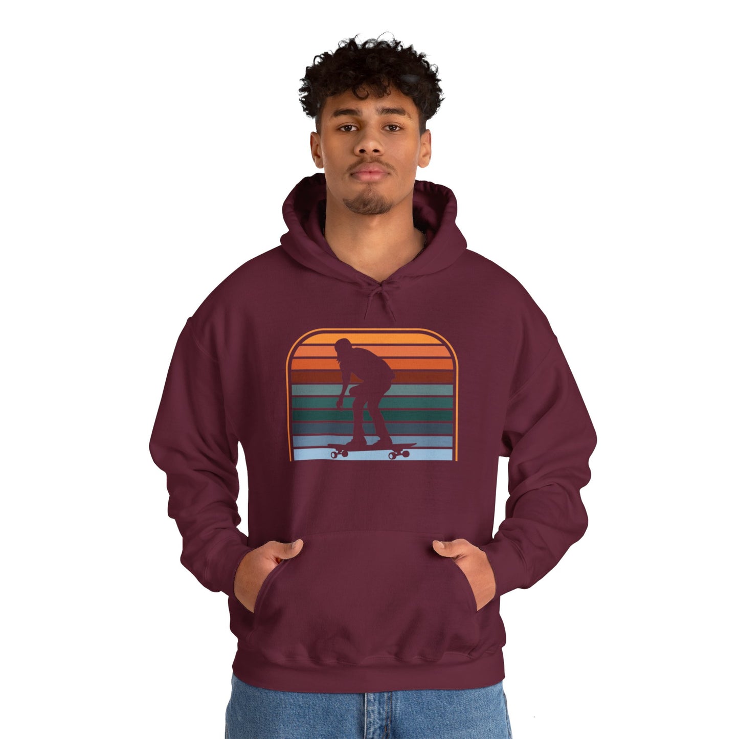 Unisex Heavy Blend Hooded Sweatshirt - Skateboarding