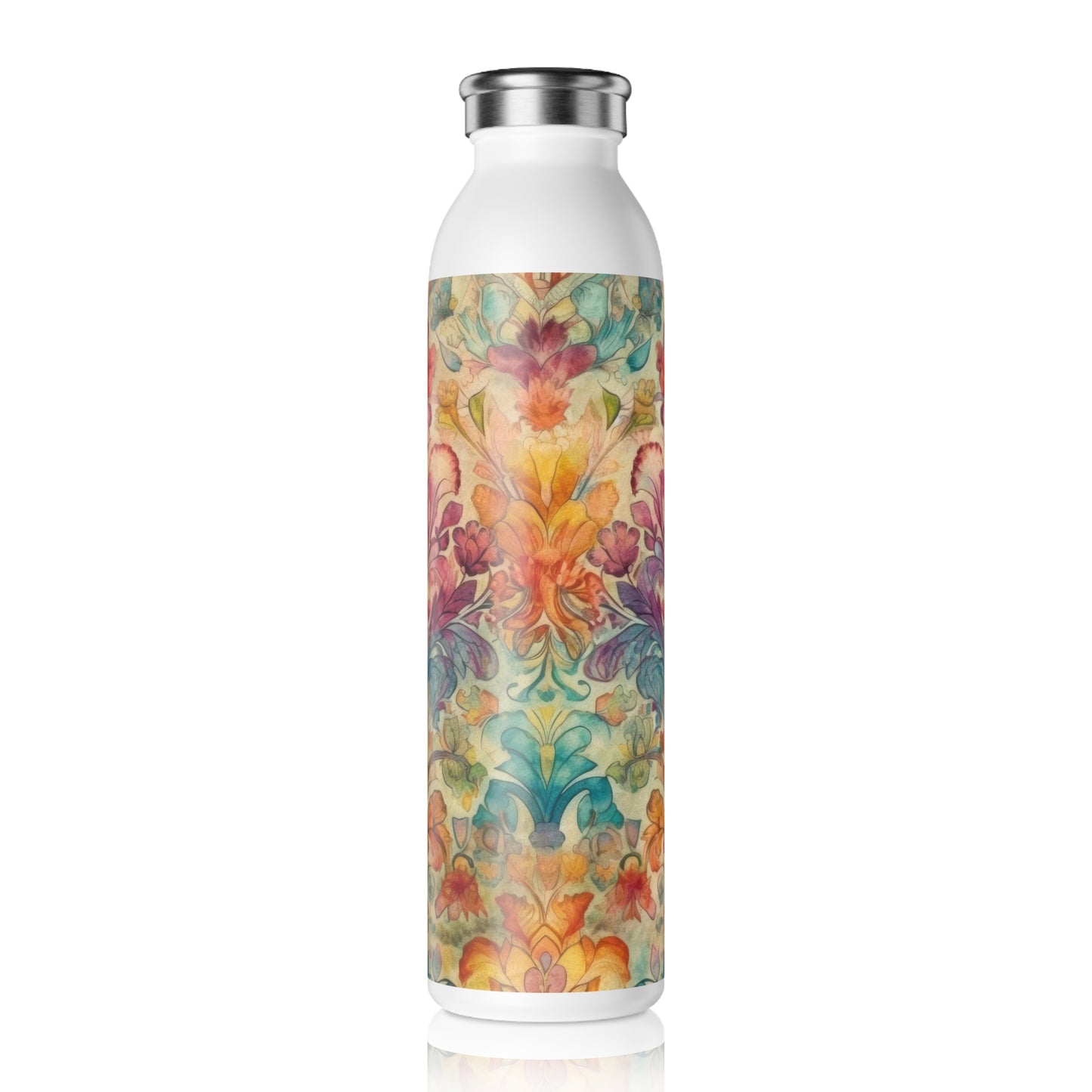 Tapestry Designs 1.1 - Multicolor - Slim Water Bottle - Stainless Steel - 20oz
