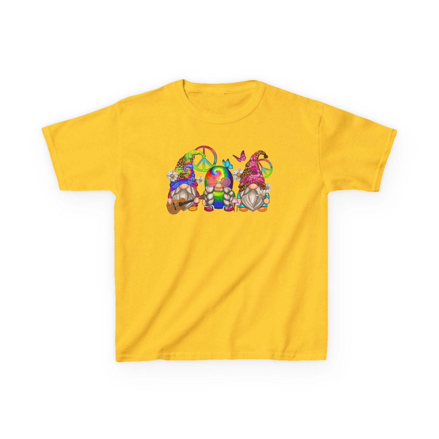 Hippie Gnomes - Kids Heavy Cotton Tee