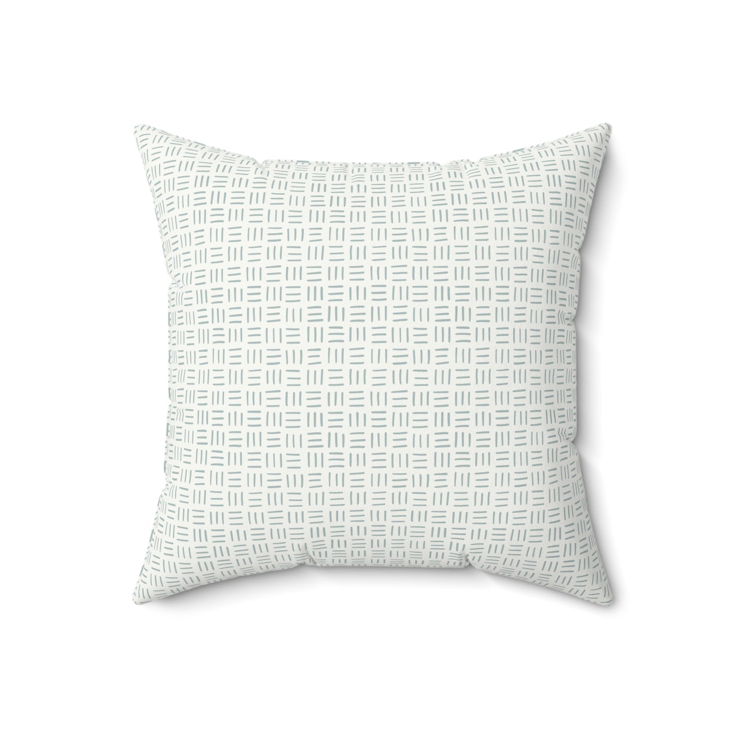 Boho Sage Pattern 3 - Faux Suede Square Pillow