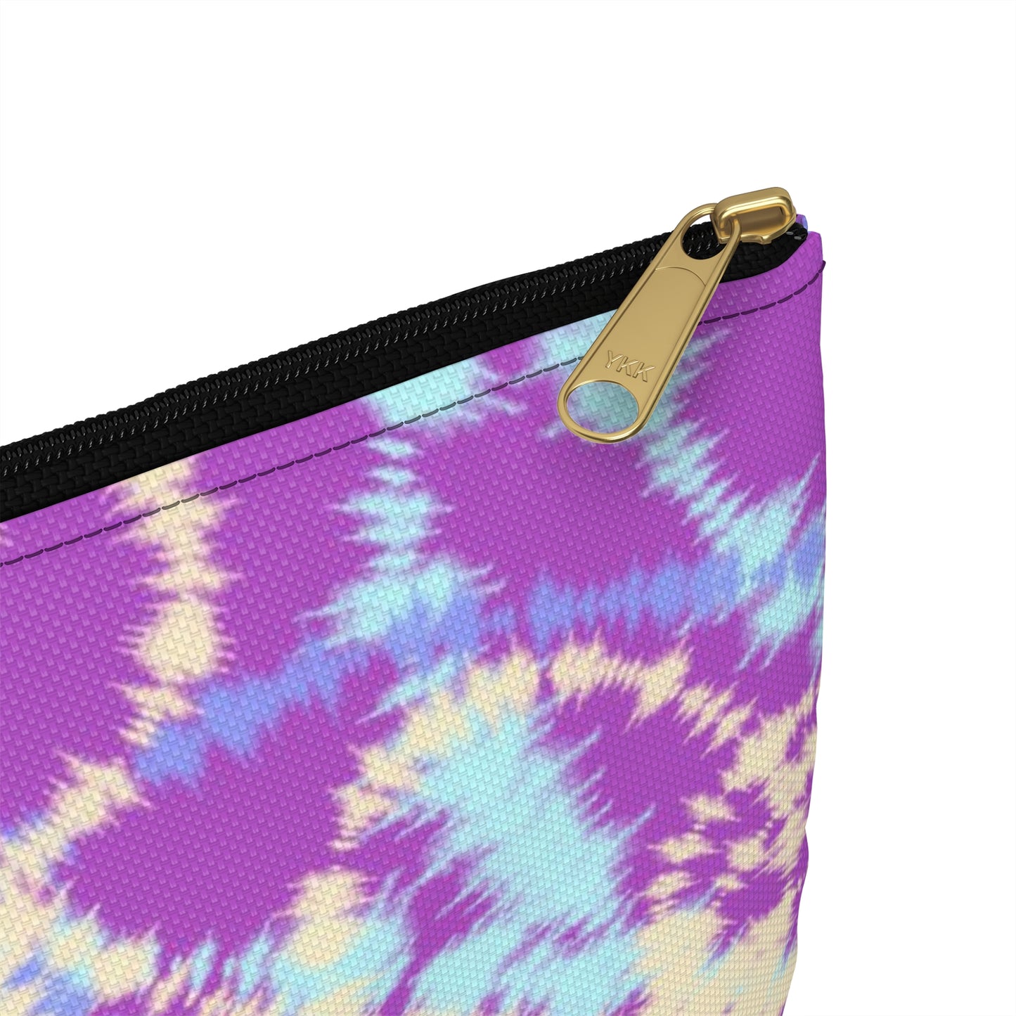 Blue and Purple Tie Dye-  Accessory Pouch / Makeup Case / Travel Pouch / Pencil Case / Art Case