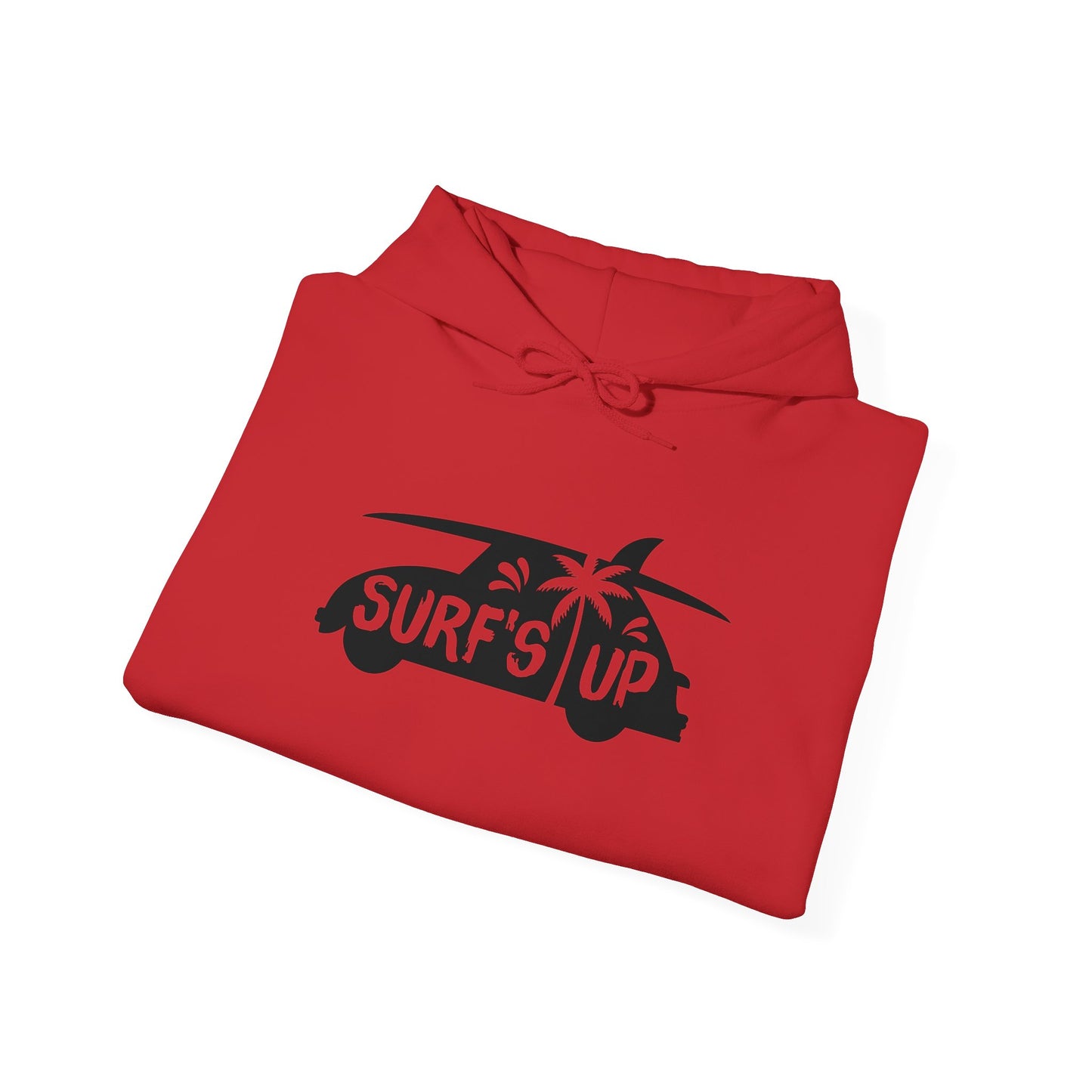 Unisex Heavy Blend Hooded Sweatshirt - Surf's Up Silhouette