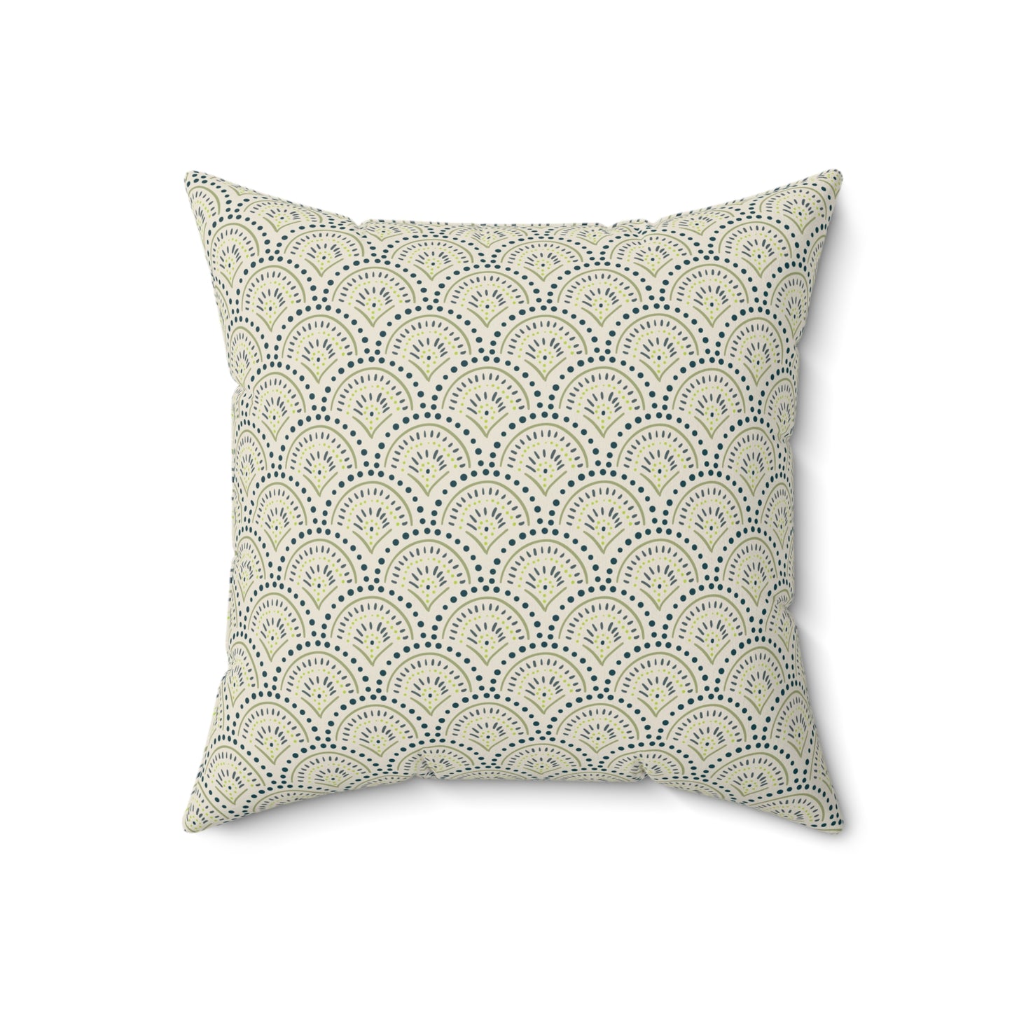 Boho Vibes Pattern 7.12- Faux Suede Square Pillow