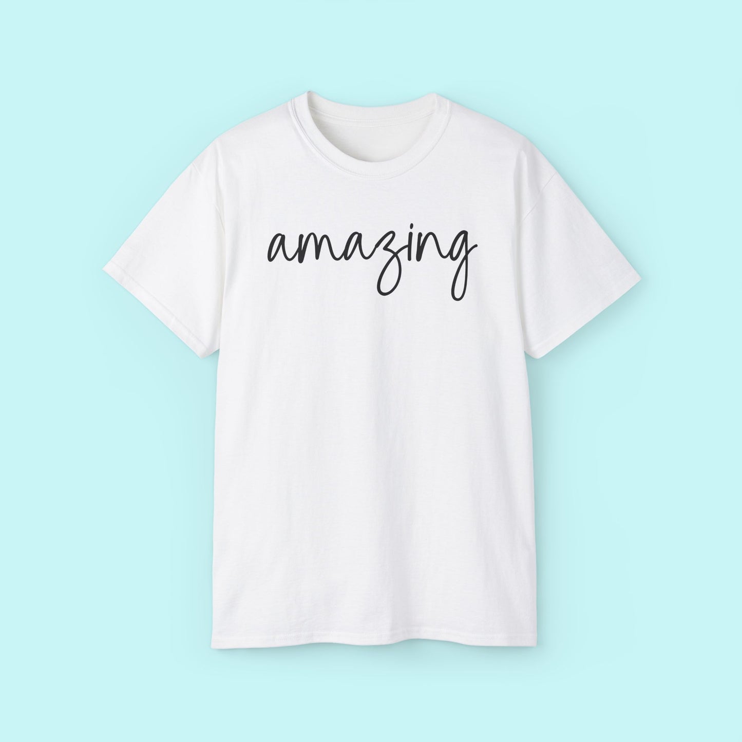 “Amazing” Empowerment Tee - Strength & Mental Health Awareness Short Sleeve Shirt