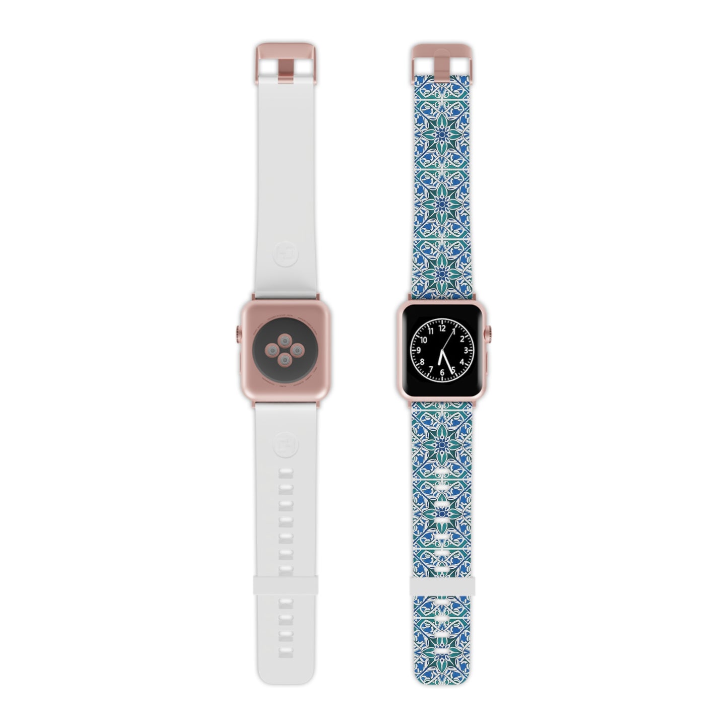 Green, Blue, and White - Watch Band for Apple Watch