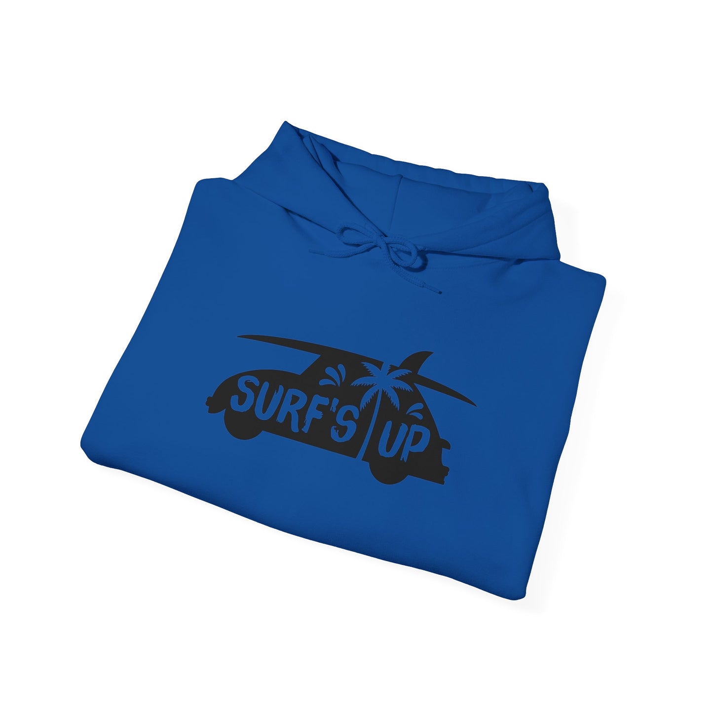 Unisex Heavy Blend Hooded Sweatshirt - Surf's Up Silhouette