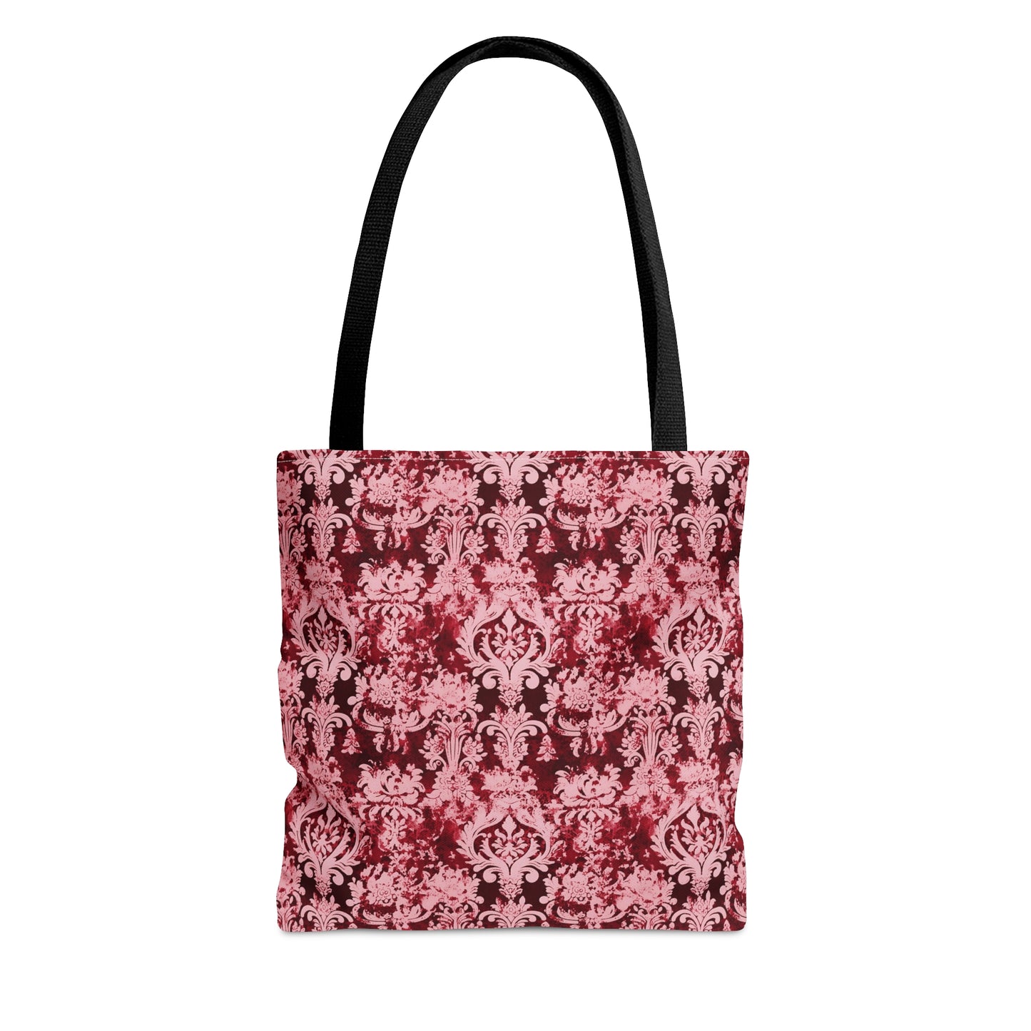 Beautiful - Vintage Deep Red Damask 27 - Useful, Multipurpose Bag - Tote Bag (AOP)